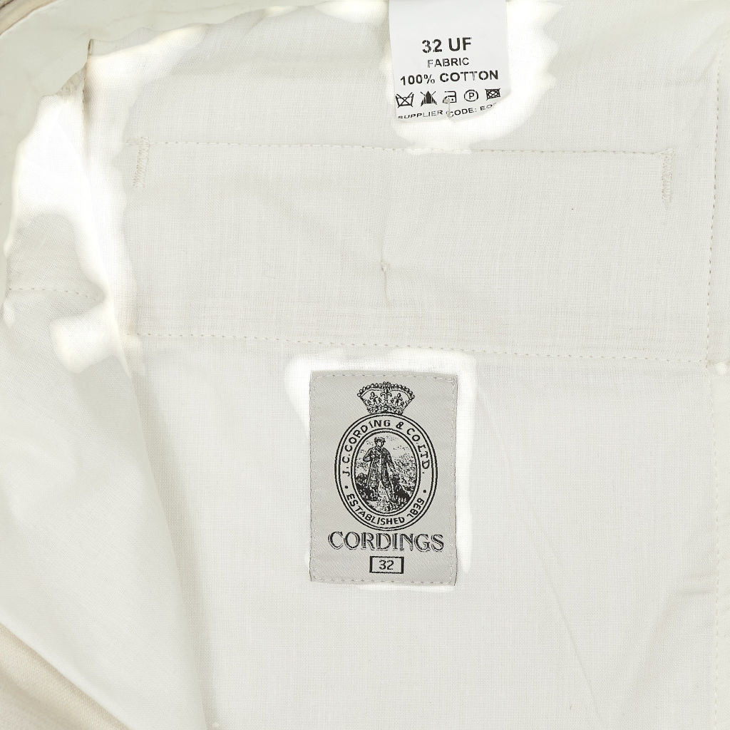 Cordings Beige Cotton Trousers