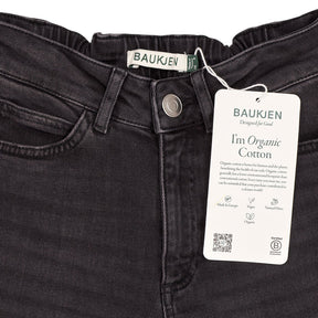Baukjen Washed Black Nixi Barrel Jeans