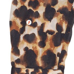 Hush Leopard Print Button-Up Shirt