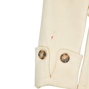 Karen Millen Cream Wool Duffle Coat