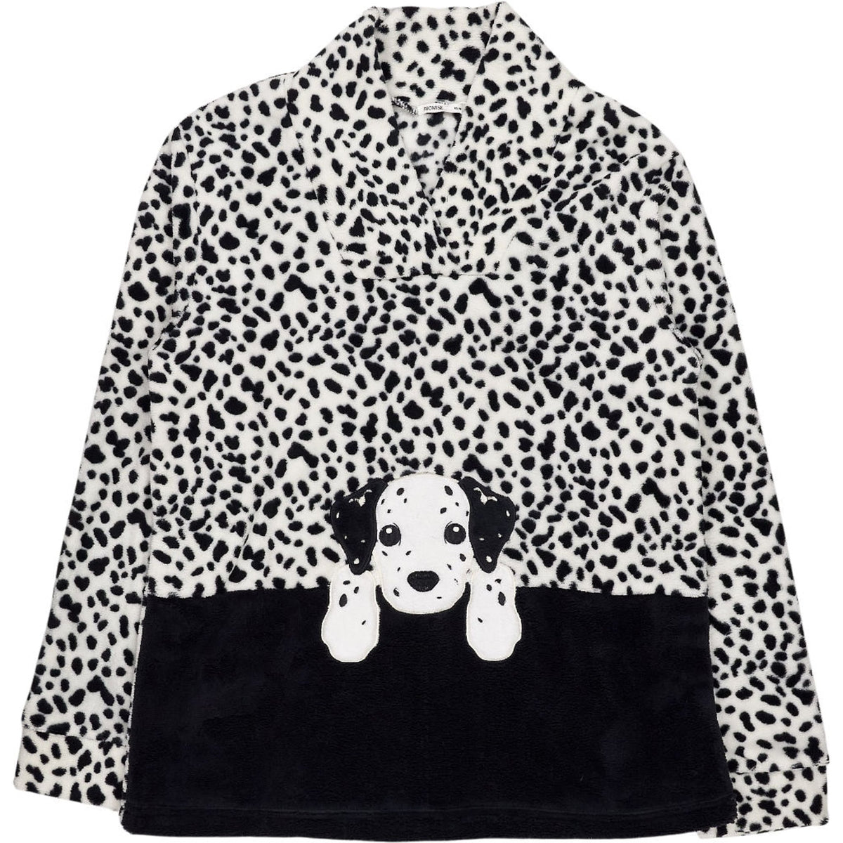 Promise Dalmatian Print Fleece Pyjama