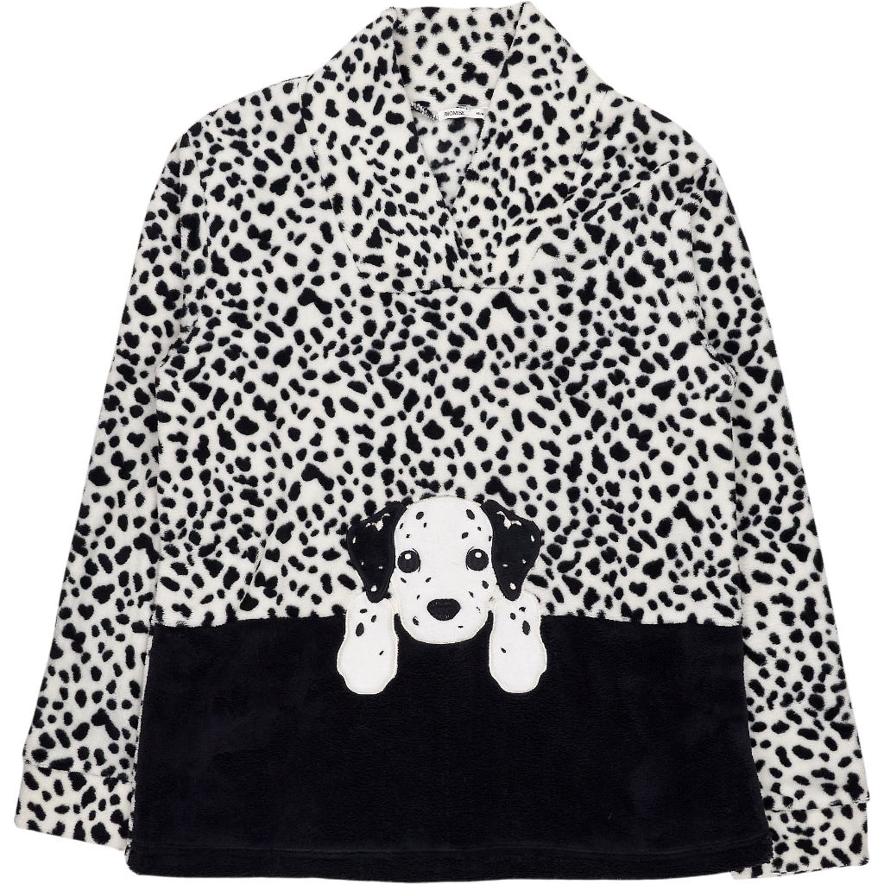 Promise Dalmatian Print Fleece Pyjama