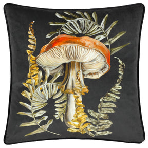 Kielder Forest Mushroom Printed Cushion Cover