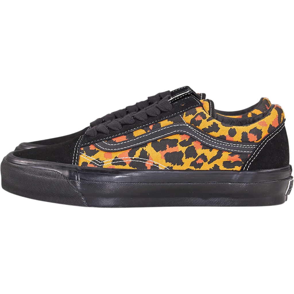 Vans Leopard Black Old Skool Trainers