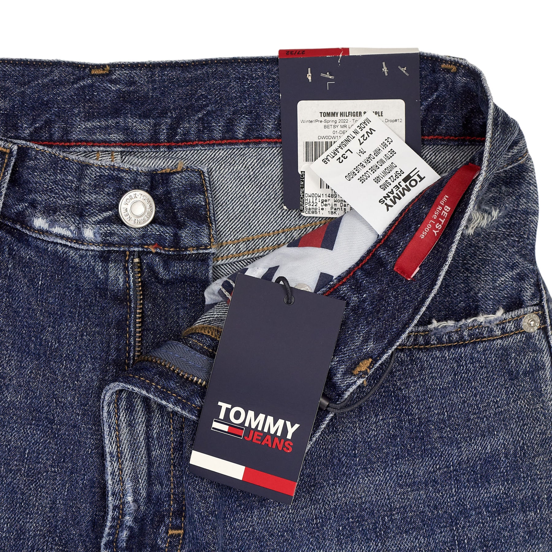 Tommy Hilfiger Blue Loose Denim Pants