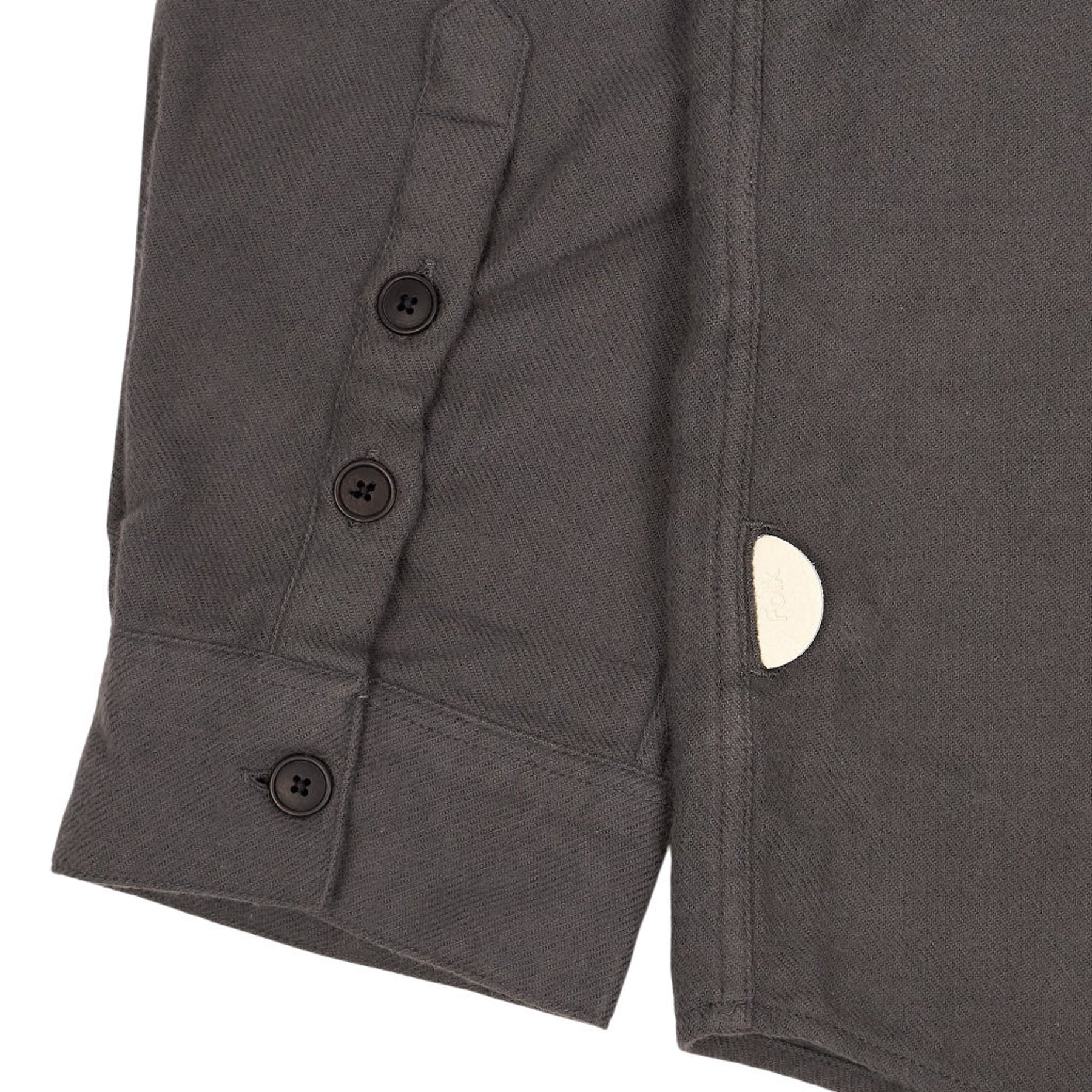 Folk Grey/Green Cotton Shirt