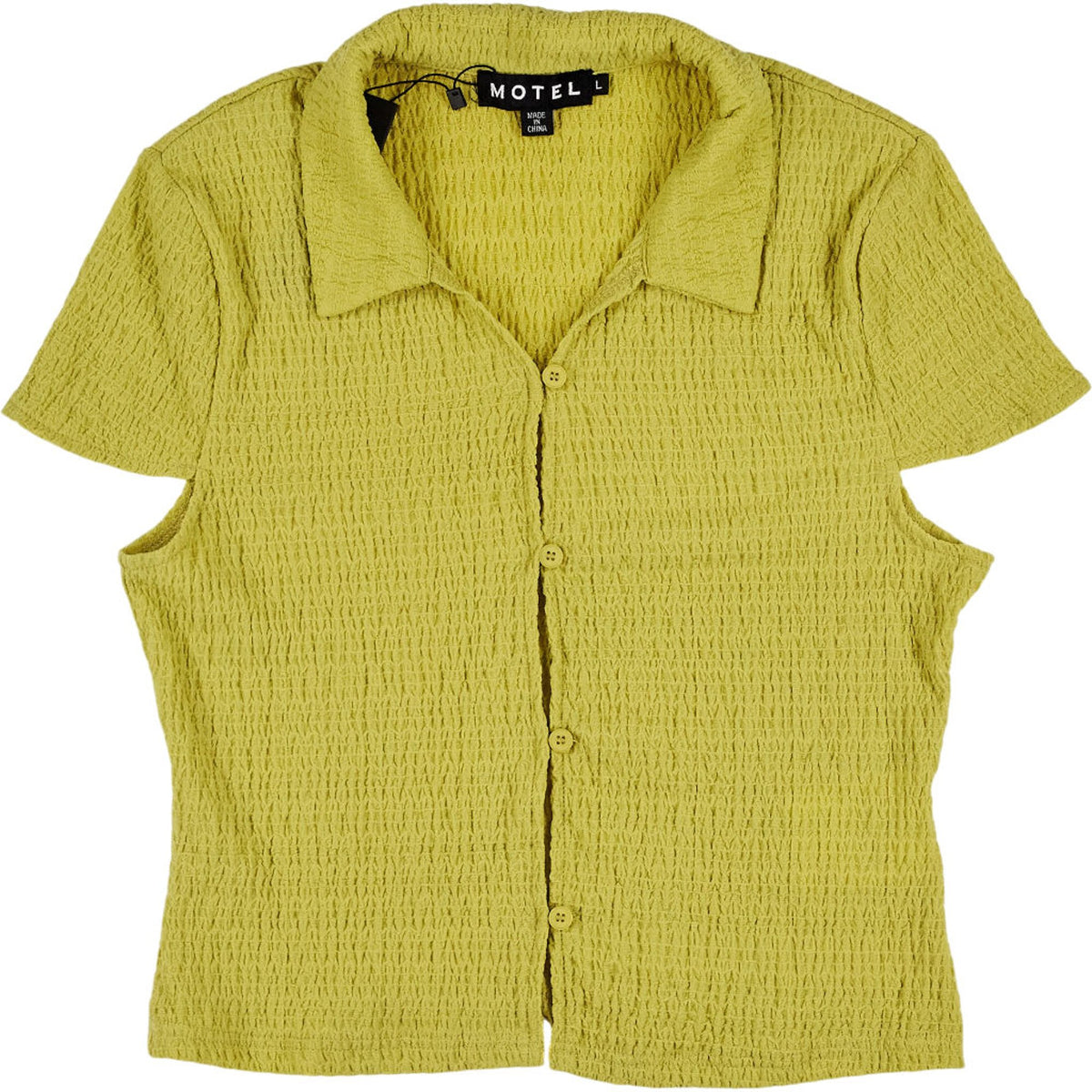 Motel Olive Elva Bubble Jersey Shirt