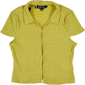 Motel Olive Elva Bubble Jersey Shirt