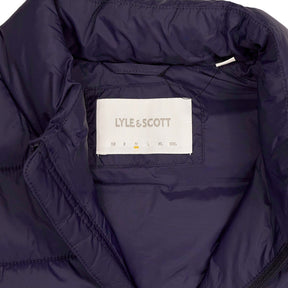 Lyle & Scott Navy Quilted Puffer Gilet