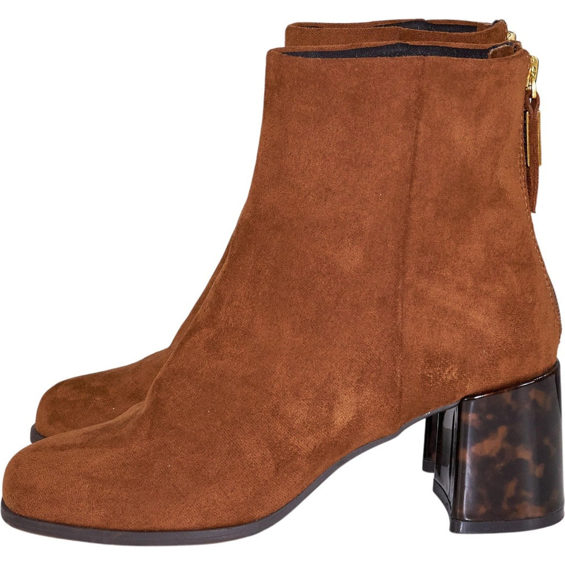 River Island Brown Suede Ankle Boots