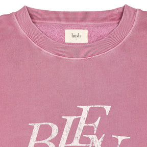 Hush Pink Bien Sur Sweatshirt