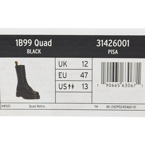 Dr. Martens Black 1B99 Quad Leather Boots