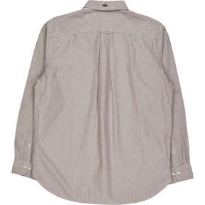 Uniqlo Grey Oxford Regular Fit Shirt