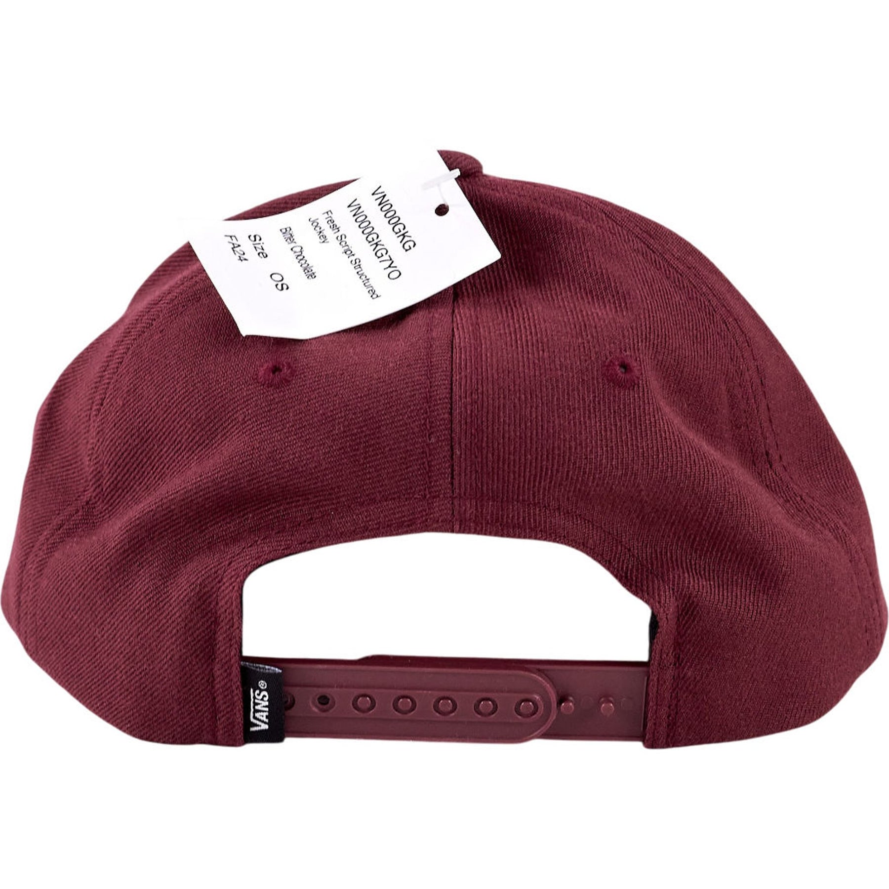 Vans Bitter Chocolate Structured Cap One
