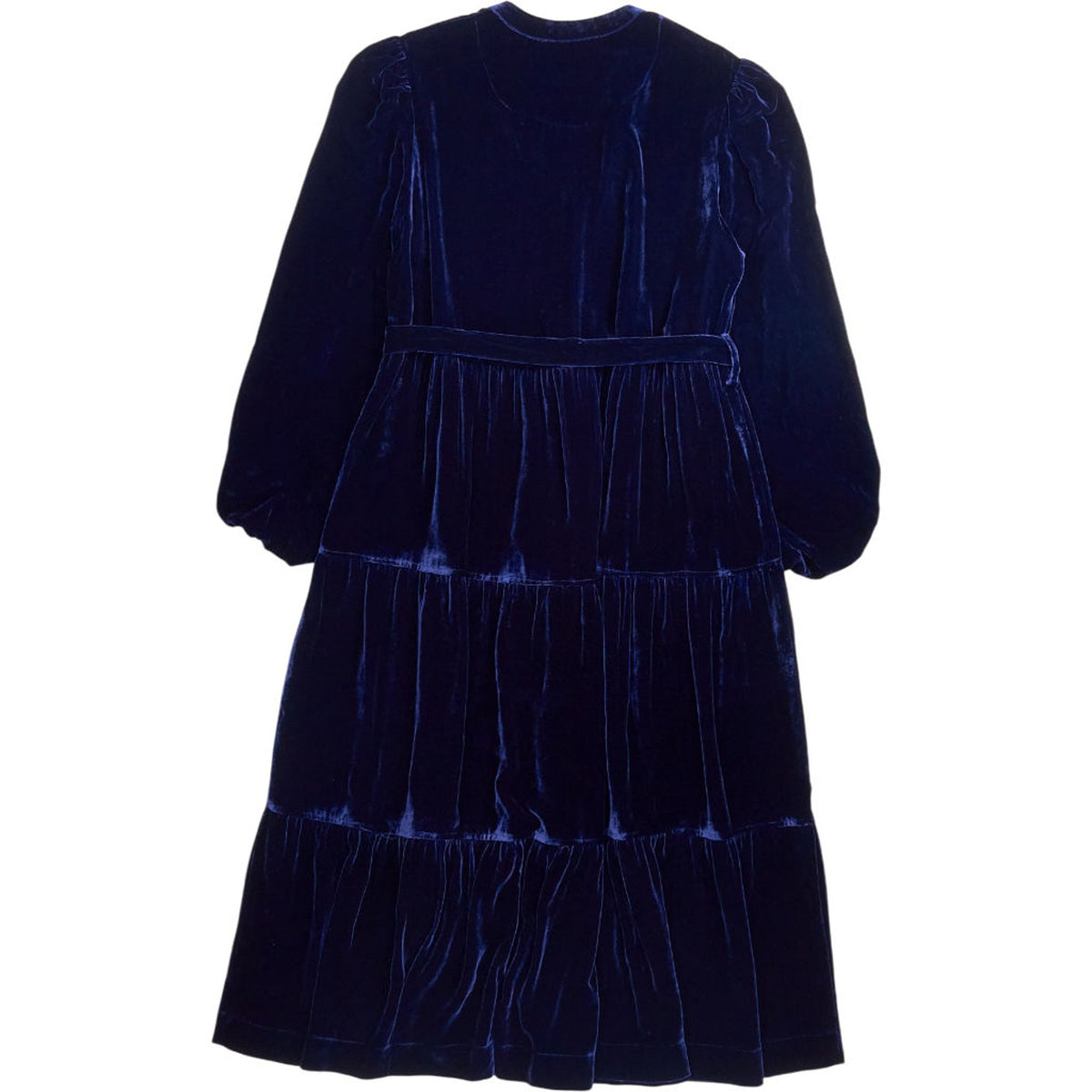 NRBY Blue Velvet Dress