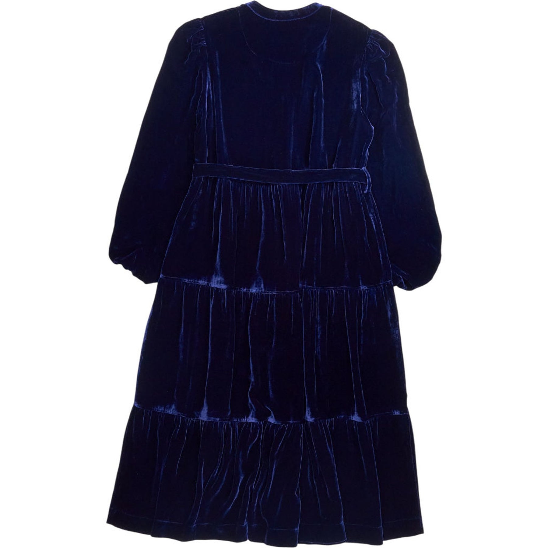 NRBY Blue Velvet Dress