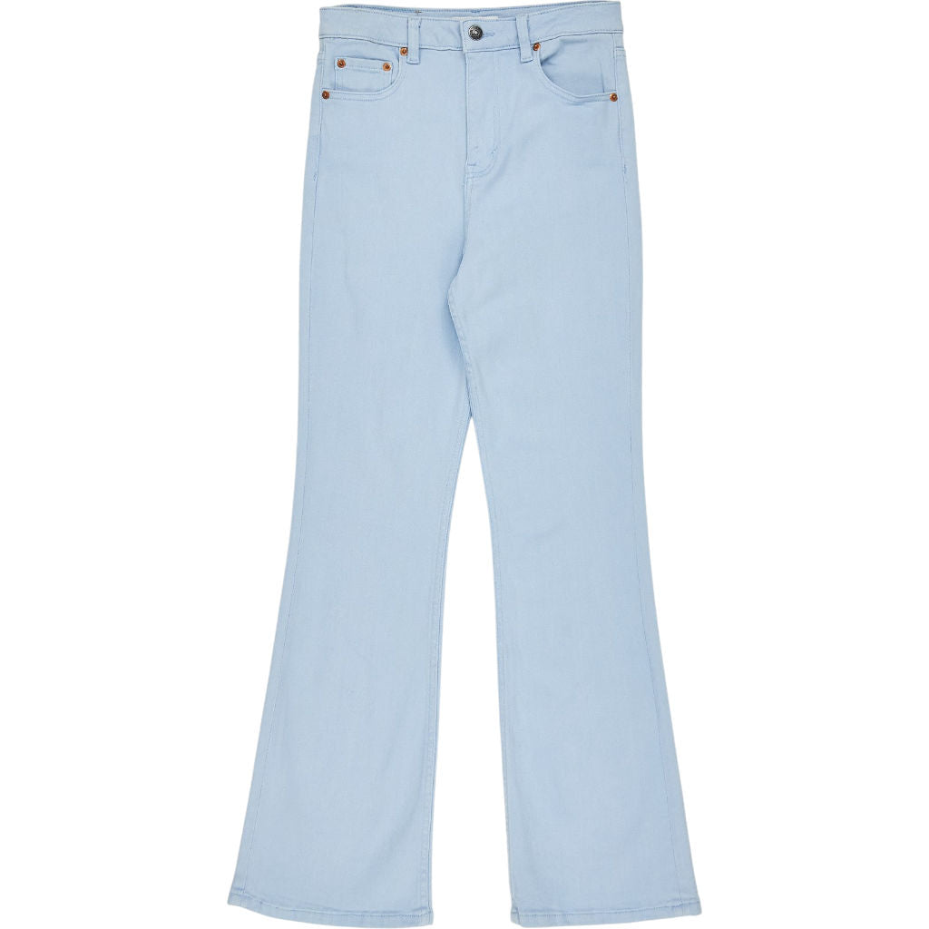 MOTEL Sky Blue Bootleg Jeans