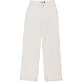 Baukjen White Wide Leg Jeans