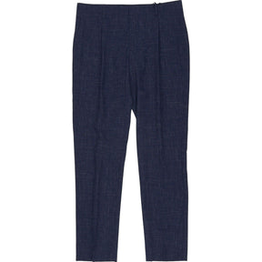 Tommy Hilfiger Navy Plaid Trousers