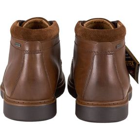 Clarks Brown Leather Un Geo Mid GTX Boots