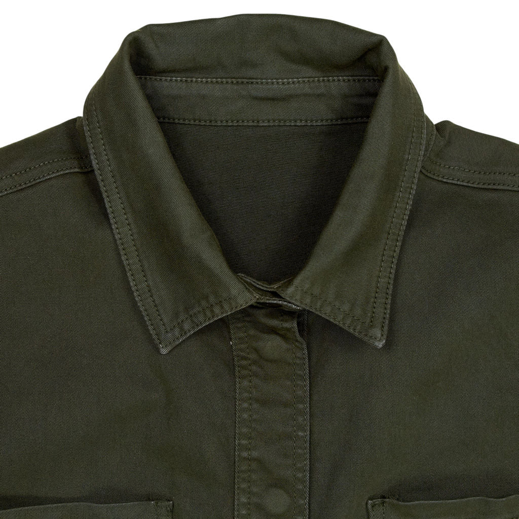 NRBY Green Cotton Overshirt
