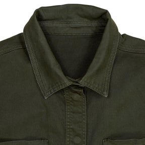 NRBY Green Cotton Overshirt
