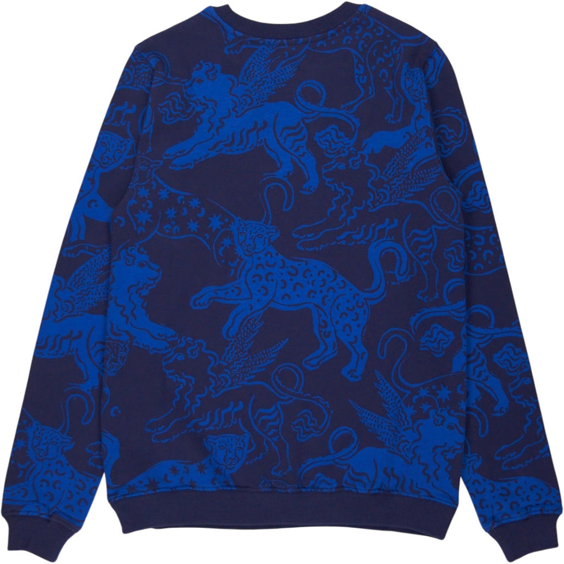 Strong Girls Club Blue Patterned Sweatshirt