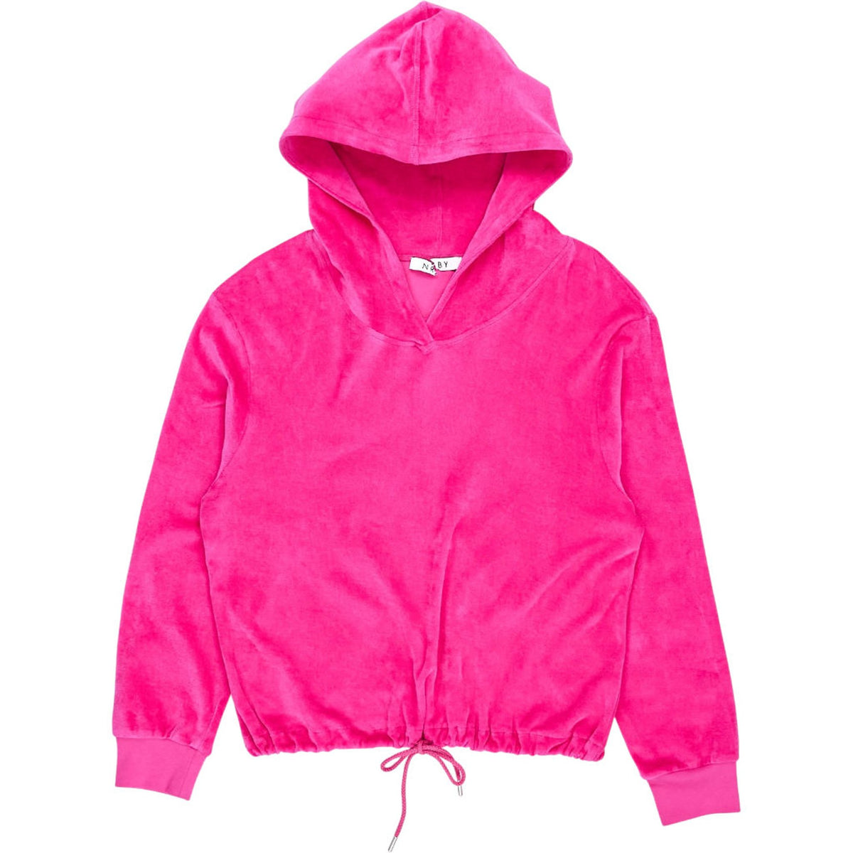 NRBY Pink Cotton Hoodie