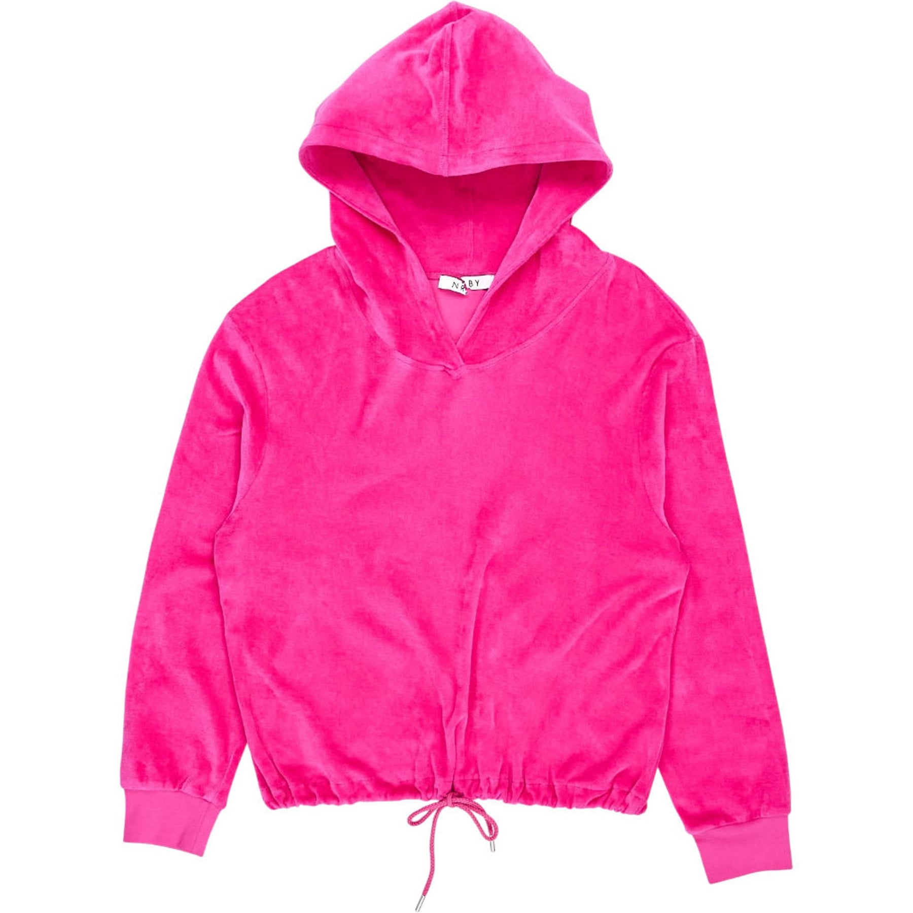 NRBY Pink Cotton Hoodie
