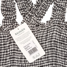 Baukjen Black & White Gingham Braylee Dress
