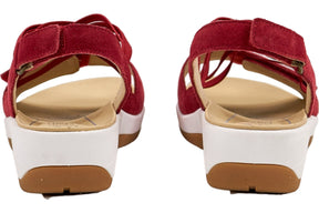 Ara Red High Soft Sandals