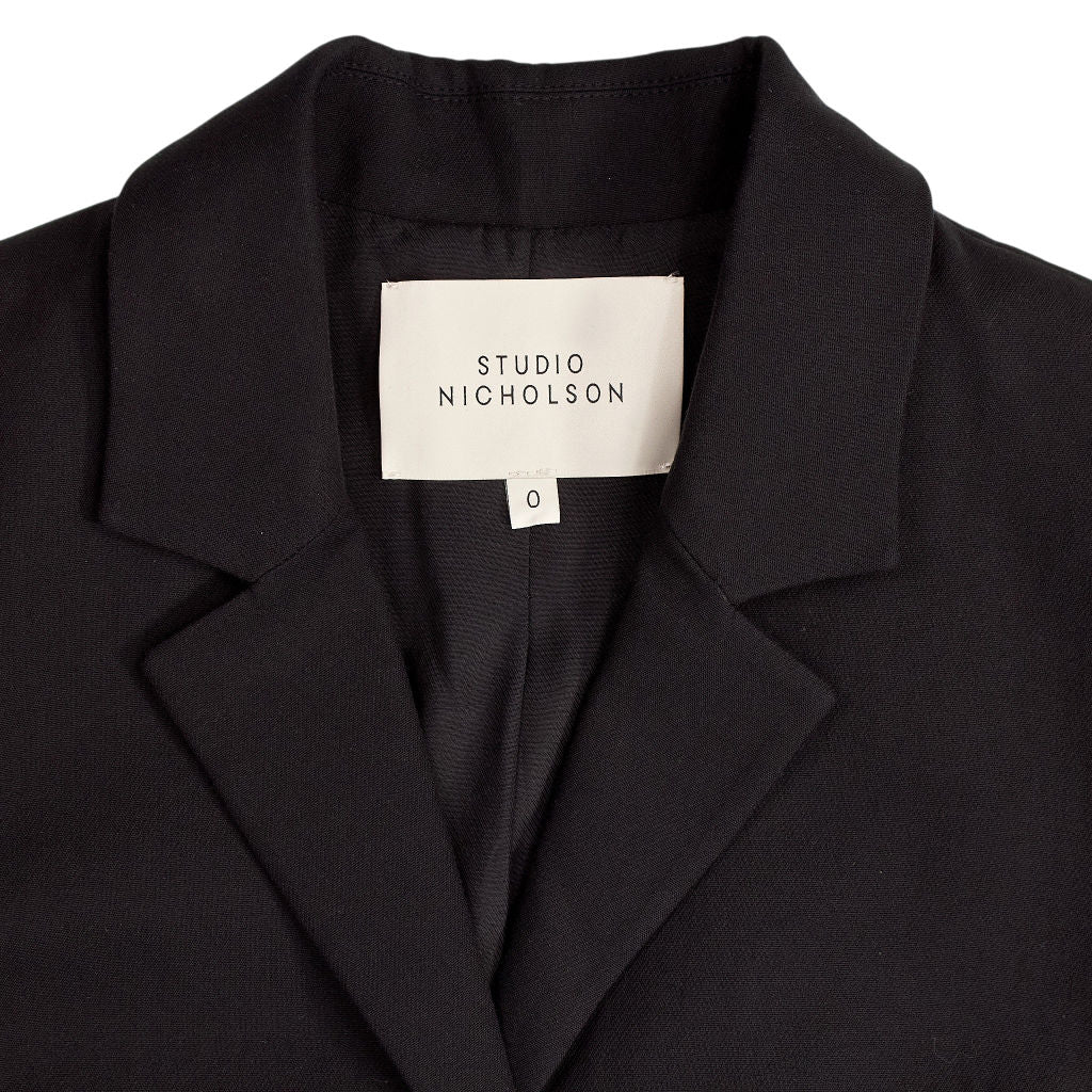 Studio Nicholson Black Wool Jacket