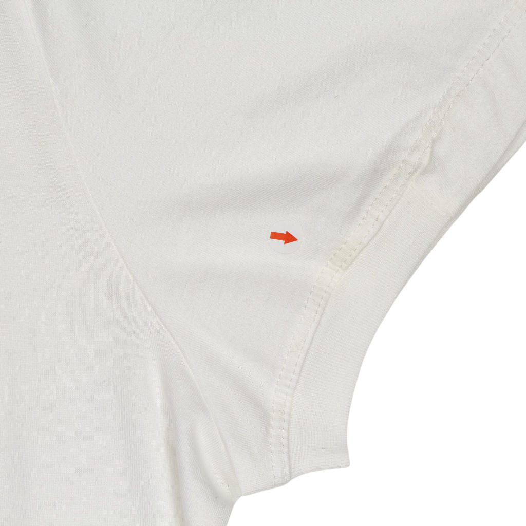 W. Rubens White V Neck Cotton T-Shirt
