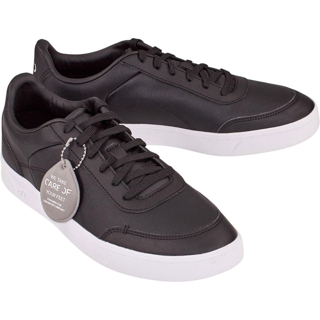 Care Of by Puma Black Court L Trainers