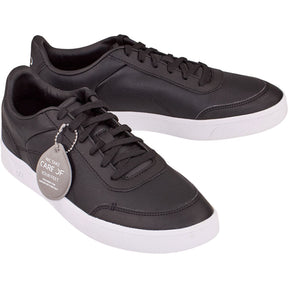 Care Of by Puma Black Court L Trainers
