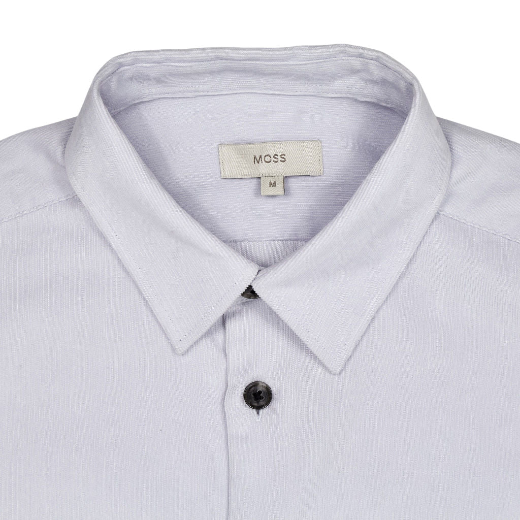 Moss Light Grey Corduroy Shirt