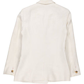 Reiss White Double Breasted Jacket