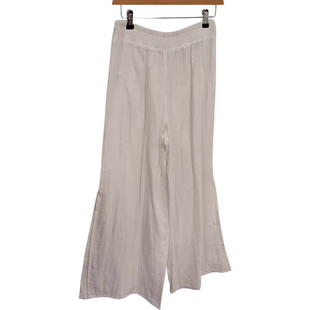 Hush White Mira Beach Trousers