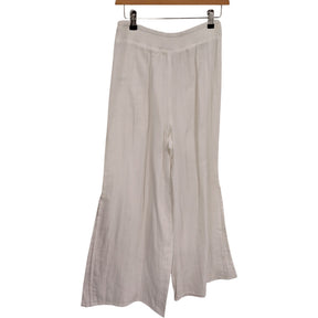 Hush White Mira Beach Trousers