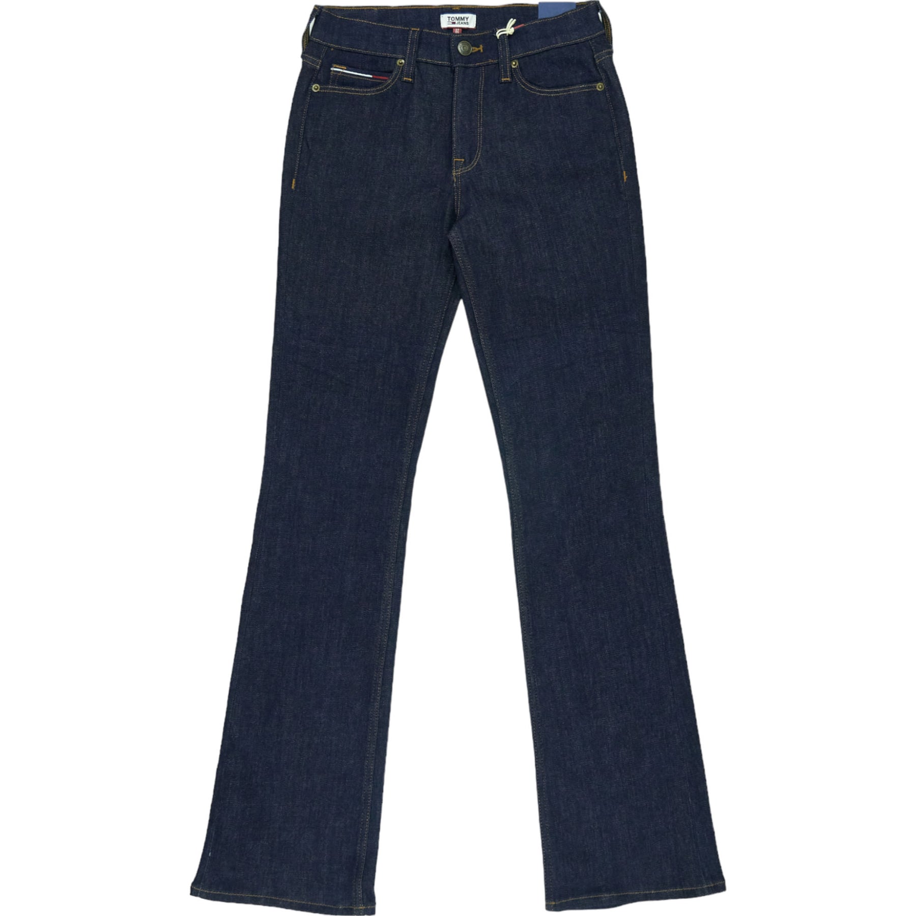 Tommy Jeans Blue Mid Rise Bootcut Denim Jeans