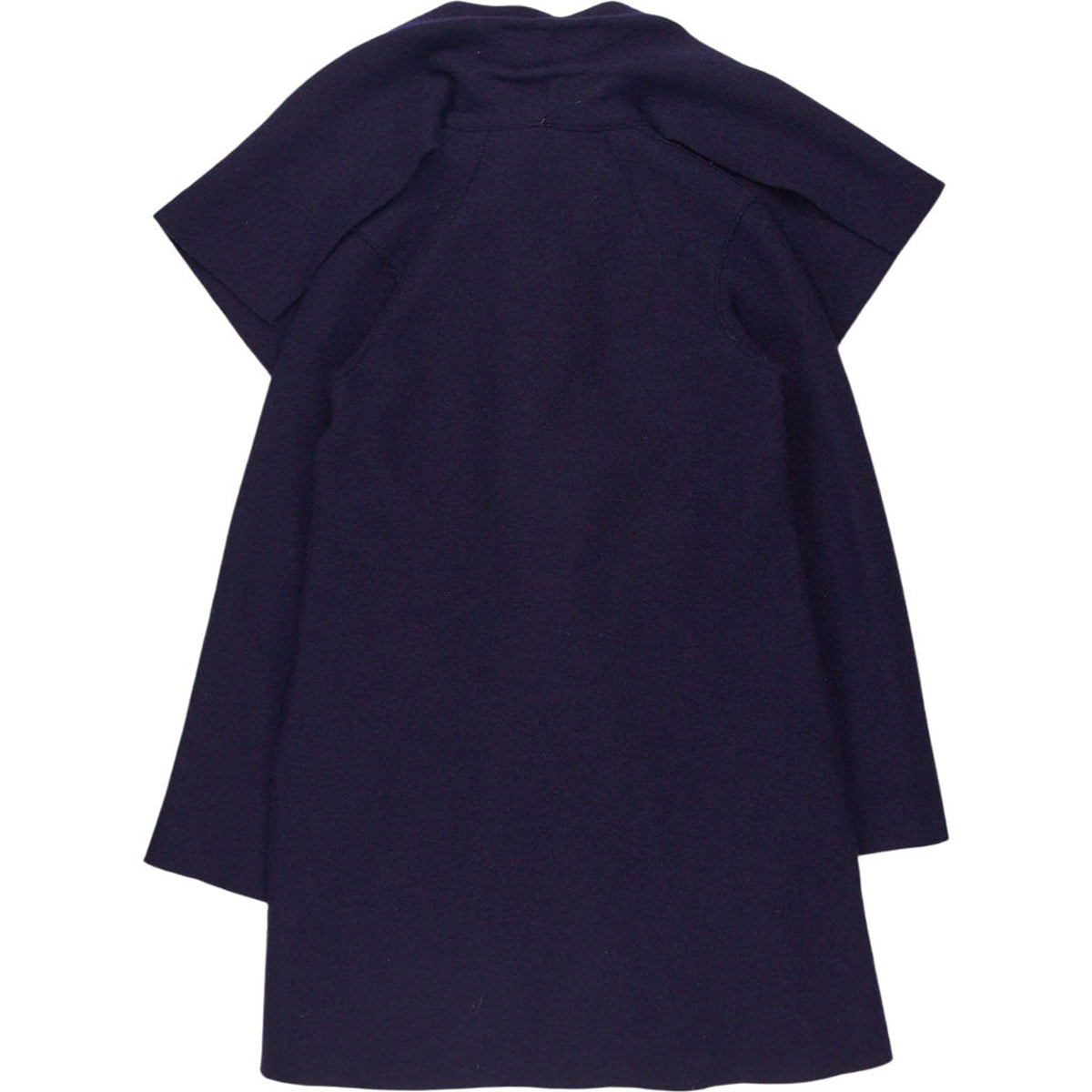 Harris Wharf London Navy Wool Coat