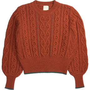 Seventy + Mochi Brown Merino Wool Jumper