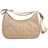 Lindex Beige Quilted Shoulder Bag