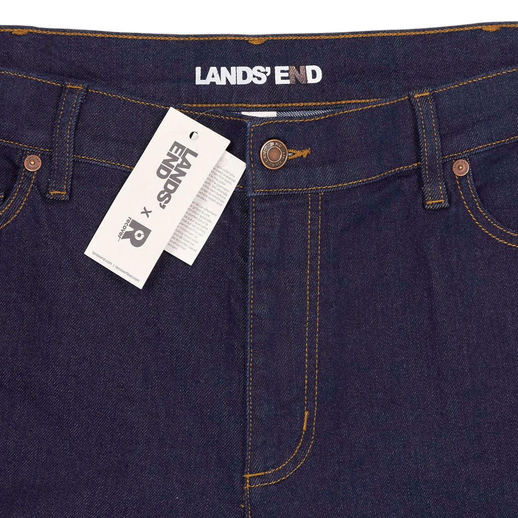 Lands' End Dark Blue Denim Jeans