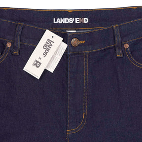 Lands' End Dark Blue Denim Jeans