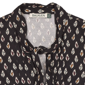 Baukjen Black Patterned Tunic Dress