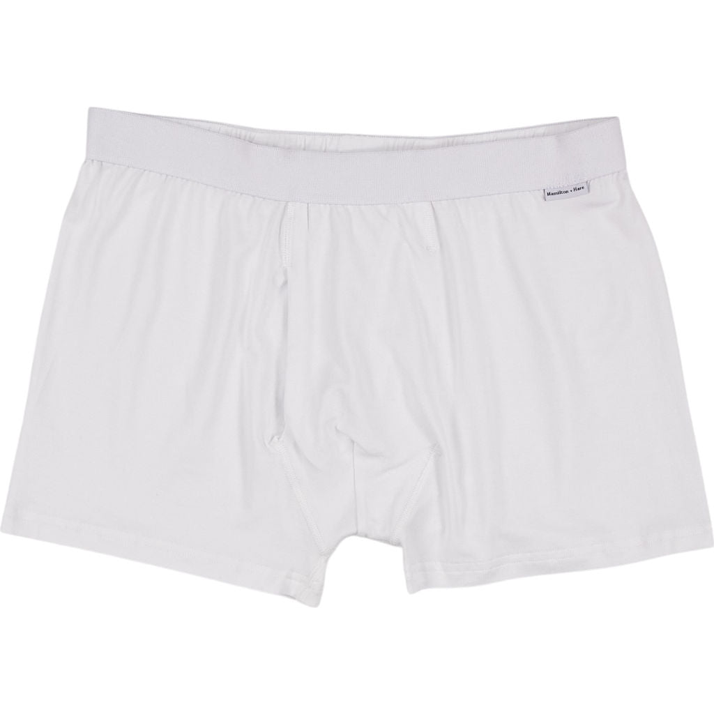 Hamilton & Hare White Boxer Shorts