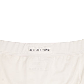Hamilton + Hare White Jersey Boxer Briefs ( 3 Pack )