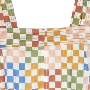 Bonte Multi Keiko Dress Check Pattern