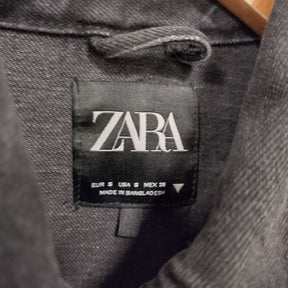Zara Black Denim Jacket